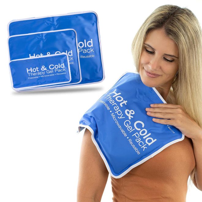 Reusable Ice Gel Pack  Knee Shoulder Waist  Therapy Hot Cold Ice Gel Pack for Muscle Ache, Back Pain, First Aid - Image 2