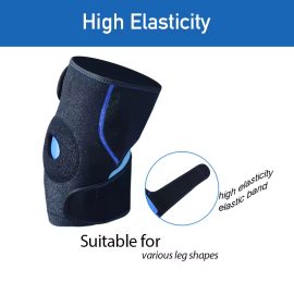 Hot and Cold Available Compression Ice Pack for Knee – Cold Therapy Knee Moist Heat Pack Ice Pack Wrap for Injuries