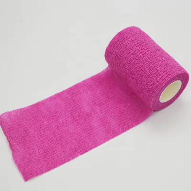 All Colors Cohesive Vet Wrap Supply Custom Bulk Wholesale Non Woven Cohesive Bandages - Image 3