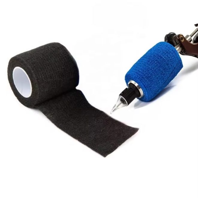 Custom Elastic Self-Adherent Tattoo Grip Cover Sports Self-Adhesive Bandage Wrap Permanent Makeup Accessories - Image 3