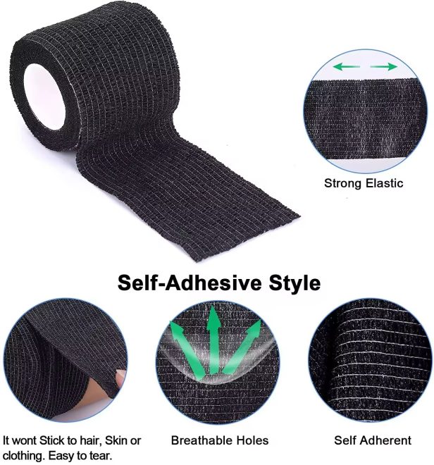 Custom Elastic Self-Adherent Tattoo Grip Cover Sports Self-Adhesive Bandage Wrap Permanent Makeup Accessories - Image 4