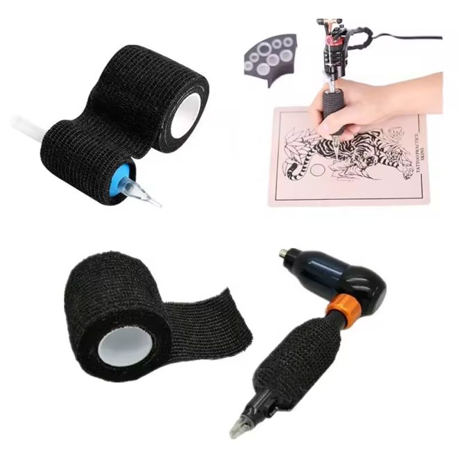 Custom Elastic Self-Adherent Tattoo Grip Cover Sports Self-Adhesive Bandage Wrap Permanent Makeup Accessories - Image 6