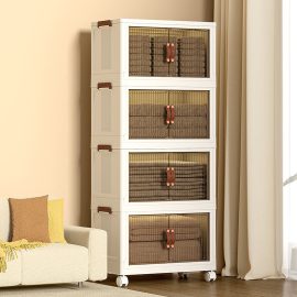 Double Door Stackable Large Capacity Storage Box