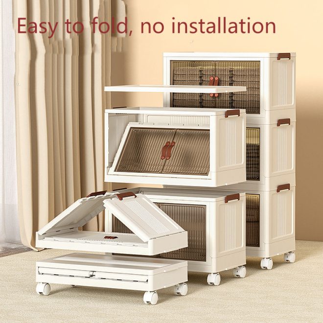 Double Door Stackable Large Capacity Storage Box - Image 3